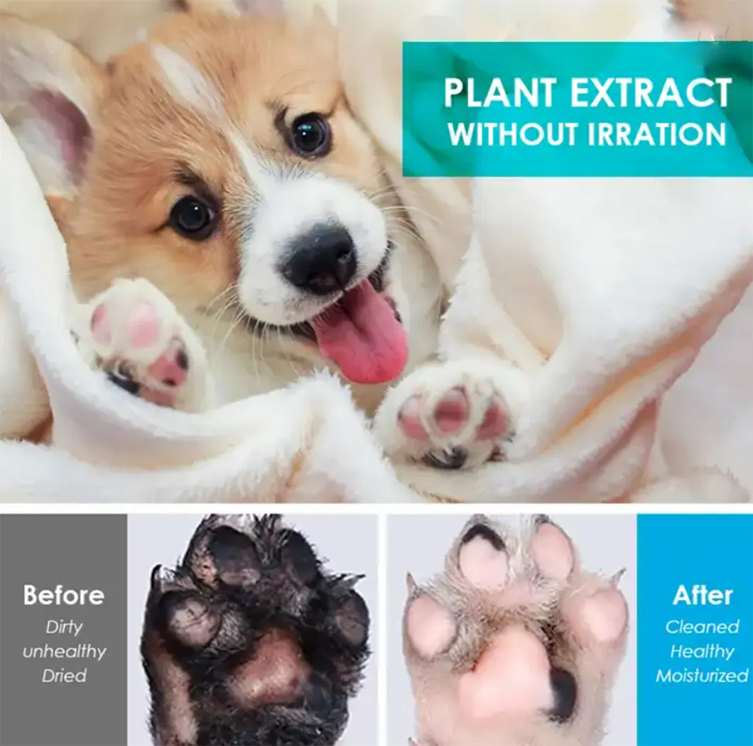 Wholesale Eco-Friendly Pet Paw Foam Paw Shampoo Massage Cleaning Paw Pet Foot SPA Claw Care for Cats and Dogs